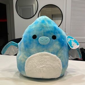 NWT Squishmallows Shantira Blue Mermaid Large